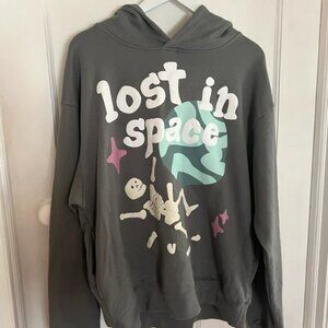 brand new broken planet lost in space large hoodie
